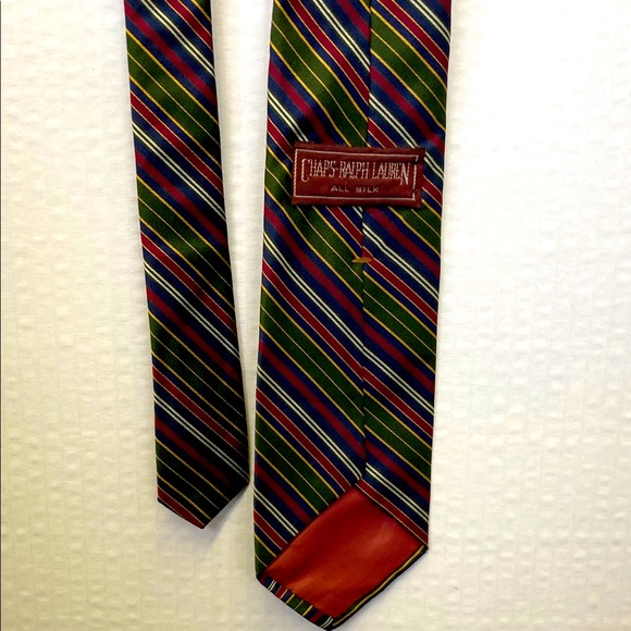 Silk necktie by Chaps Ralph Lauren - Picture 2 of 2